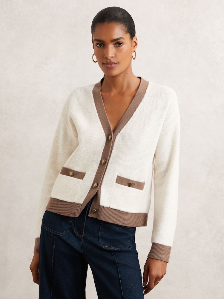 Nwt Reiss Wool Cardigan